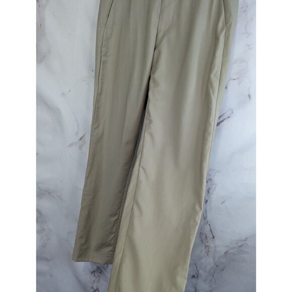 COS Pant Womens 30 Slack Wool Beige Crop Trouser High Rise Straight EUR 46 - Picture 4 of 11